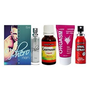 Pachet Explozie de Dorință: Kit Intensificare Intimă pe SexLab