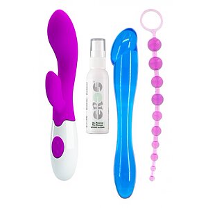 Pachet Explozie de Plăcere: Kit Intens pentru Cuplu pe SexLab