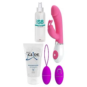 Pachet Extaz Rapid: Alunecare, Igienă și Vibrații pe SexLab