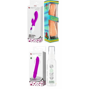 Pachet Extaz Total: 3 Vibratoare + Igienă Pachet Extaz Total: 3 Vibratoare + Igienă pe Sexlab.ro
