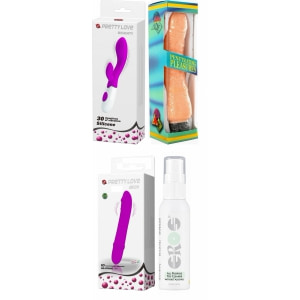 Pachet Extaz Total: 3 Vibratoare + Igienă Pachet Extaz Total: 3 Vibratoare + Igienă pe Sexlab.ro