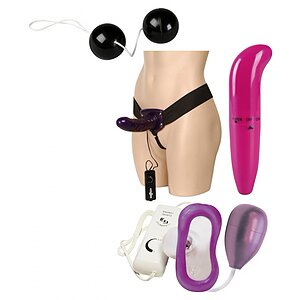 Pachet Extaz Total — Kit 4 în 1 pentru orgasme pe SexLab