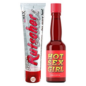Pachet Hot Sex Girl + Lubrifiant Super Rutscher Anal pe SexLab