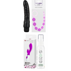 Pachet Intens: Duo Vibrant, Bile Anale și Igienă Pachet Intens: Duo Vibrant, Bile Anale și Igienă pe Sexlab.ro