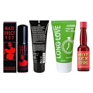 Pachet Maraton: Kit Intensificator pentru Cuplu Pachet Maraton: Kit Intensificator pentru Cuplu pe SexLab