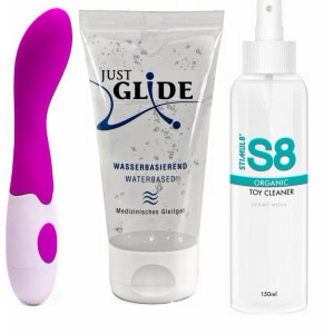 Pachet Maximizator Plăcere: Lubrifiant, Spray Și Vibrator Pachet Maximizator Plăcere: Lubrifiant, Spray Și Vibrator pe Sexlab.ro