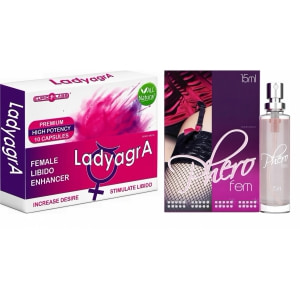 Pachet Parfum Feromoni PheroFem 15ml + Cadou Pastile Libido Ladyagra 10buc Pachet Parfum Feromoni PheroFem 15ml + Cadou Pastile Libido Ladyagra 10buc pe Sexlab.ro
