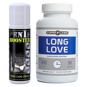 Pachet Pastile Long Love + Cremă Penis Booster pe SexLab