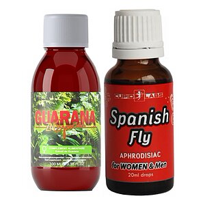 Pachet Picături Afrodisiace Spanish Fly 20ml + Afrodisiac Guarana ZN Special 100ml pe SexLab