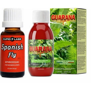 Pachet Picături Afrodisiace Spanish Fly 20ml + Afrodisiac Guarana ZN Special 100ml Pachet Picături Afrodisiace Spanish Fly 20ml + Afrodisiac Guarana ZN Special 100ml pe Sexlab.ro