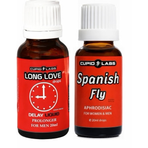 Pachet Picături Afrodisiace Spanish Fly 20ml + Picături Ejaculare Precoce Long Love 20ml Pachet Picături Afrodisiace Spanish Fly 20ml + Picături Ejaculare Precoce Long Love 20ml pe Sexlab.ro