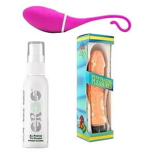 Pachet Plăcere Intensă: Ou Smart, Big Boss și Spray Igienă Pachet Plăcere Intensă: Ou Smart, Big Boss și Spray Igienă pe SexLab