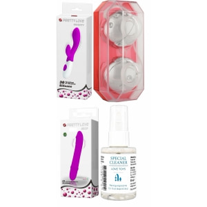 Pachet Plăcere Intensă: Tonus, Vibrații, Curățenie Pachet Plăcere Intensă: Tonus, Vibrații, Curățenie pe Sexlab.ro