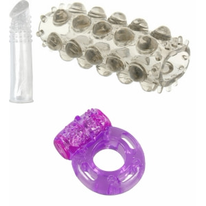 Pachet Plăcere Max: Extensie, Textură și Vibrații pe Sexlab.ro