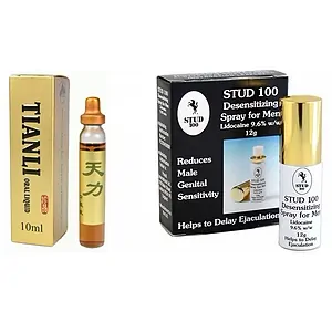 Pachet Promo Spray Stud 100 Orginal 12 g Si Tianli Ultra Power 10ml pe SexLab