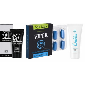 Pachet Putere Max: Kit pentru virilitate instantă Pachet Putere Max: Kit pentru virilitate instantă pe Sexlab.ro