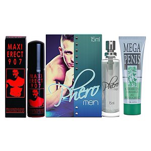 Pachet Putere Și Atracție: Spray, Parfum și Cremă pe SexLab