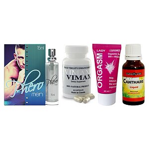 Pachet Putere și Pasiune: Vimax, Orgasm și Feromoni pe SexLab