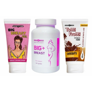 Pachet Sâni Fermi Și Seducție Ciocolată — Kit Complet pe Sexlab.ro