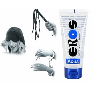 Pachet Set Lovers Fantasy + Lubrifiant EROS Aqua pe Sexlab.ro