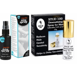 Pachet Spray HOT Delay 50 ml + Spray Stud 100 Original Pachet Spray HOT Delay 50 ml + Spray Stud 100 Original pe Sexlab.ro