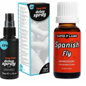 Pachet Spray HOT Delay + Picături Spanish Fly Pachet Spray HOT Delay + Picături Spanish Fly pe Sexlab.ro