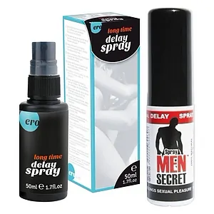 Pachet Spray HOT Delay + Spray Men Secret pe SexLab