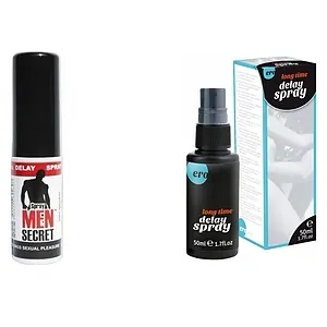 Pachet Spray HOT Delay + Spray Men Secret pe SexLab