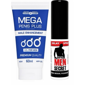 Pachet Spray Men Secret Și Gel Mega Penis Plus Pachet Spray Men Secret Și Gel Mega Penis Plus pe Sexlab.ro