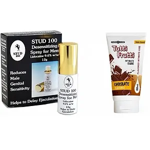 Pachet Spray Stud 100 Original + Lubrifiant Pentru Sex Oral Chocolate 100ml Pachet Spray Stud 100 Original + Lubrifiant Pentru Sex Oral Chocolate 100ml pe SexLab