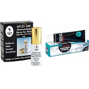 Pachet Spray Stud 100 Original + Penis Marathon Long Power Creme 30ml pe SexLab