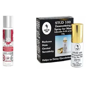 Pachet Spray Stud 100 Original + Ulei de masaj Aphrodite 100ml pe SexLab