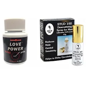 Pachet Spray Stud 100 + Pastile Love Power pe SexLab