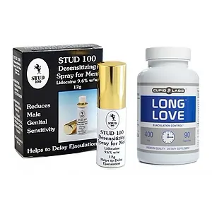 Pachet Spray Stud 100 Și Pastile Long Love Pachet Spray Stud 100 Și Pastile Long Love pe SexLab
