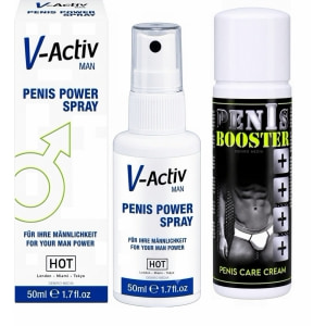 Pachet Spray V-activ Penis Power For Men 50ml + Cremă Pentru Potență Penis Booster 125ml Pachet Spray V-activ Penis Power For Men 50ml + Cremă Pentru Potență Penis Booster 125ml pe Sexlab.ro