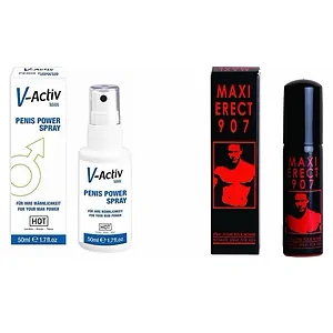 Pachet Spray V-activ Penis Power For Men + Spray Pentru Potență Maxi Erect 907 Pachet Spray V-activ Penis Power For Men + Spray Pentru Potență Maxi Erect 907 pe SexLab