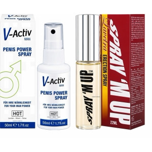Pachet Spray V-activ Penis Power For Men + Spray Erecție Spray M-Up Pachet Spray V-activ Penis Power For Men + Spray Erecție Spray M-Up pe Sexlab.ro