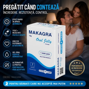 Pachet Stimulent Makagra Oral Jelly 10g + Picături Afrodisiace Spanish Fly 20ml