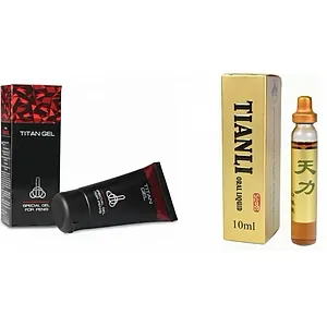 Pachet Tianli Ultra Power Si Crema Titan Gel Original pe SexLab