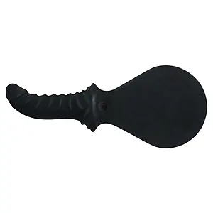 Paleta Buck Dich Din Silicon Negru Cadou Erotic Paleta Din Silicon Neagra Pentru Cuplu
