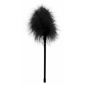 Pămătuf Feather Tickler Negru Pămătuf Feather Tickler Negru pe Sexlab.ro