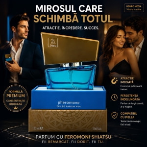 Parfum Feromoni Shiatsu pentru Bărbați Atracție Intensă 50ml
