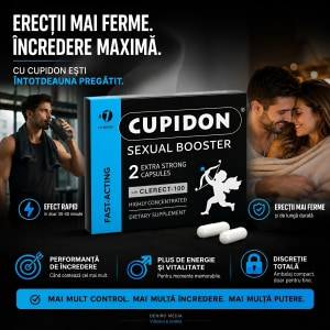 Pastilă Erecție Cupidon Sexual Booster 2 buc