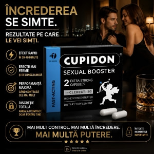 Pastilă Erecție Cupidon Sexual Booster 2 buc