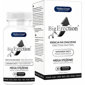Pastile BigErection Pentru Erecții Puternice 60buc pe Sexlab.ro