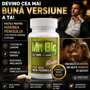 Pastile De Mărire A Penisului Mr. Big 22buc
