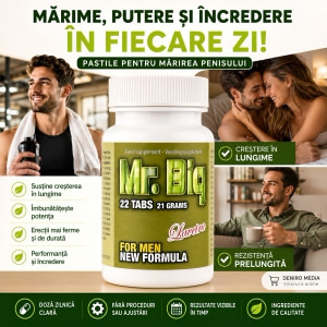 Pastile De Mărire A Penisului Mr. Big 22buc
