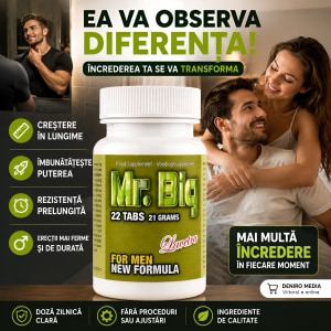 Pastile De Mărire A Penisului Mr. Big 22buc