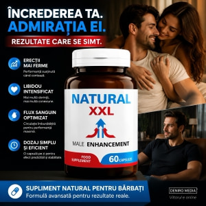 Pastile Erecție Natural XXL 60capsule