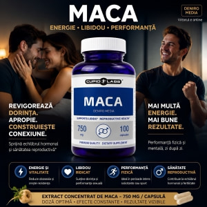 Pastile Maca 750mg 100 capsule
